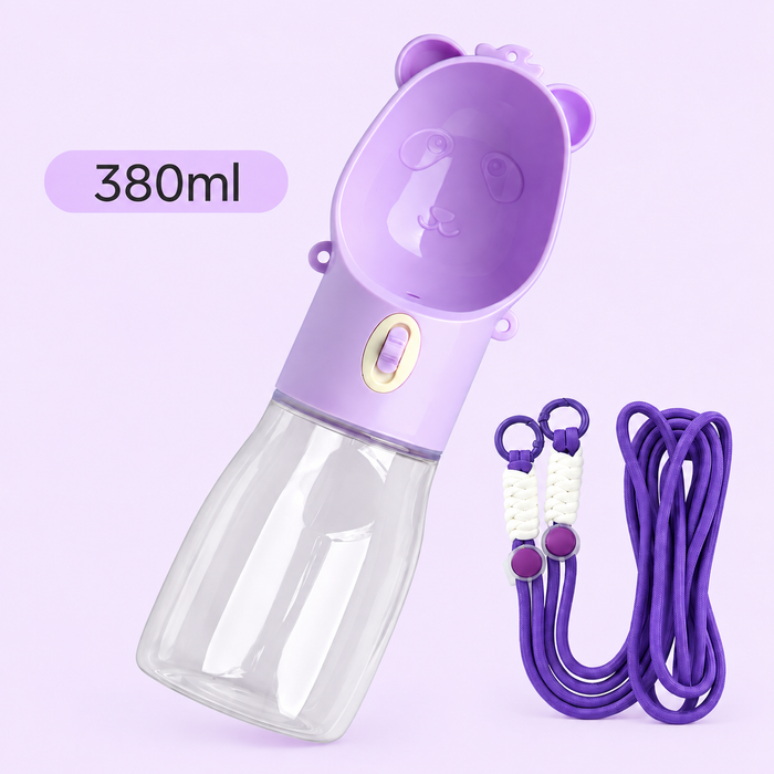 Gourde de voyage pour chien – 380 ml ou 500 ml