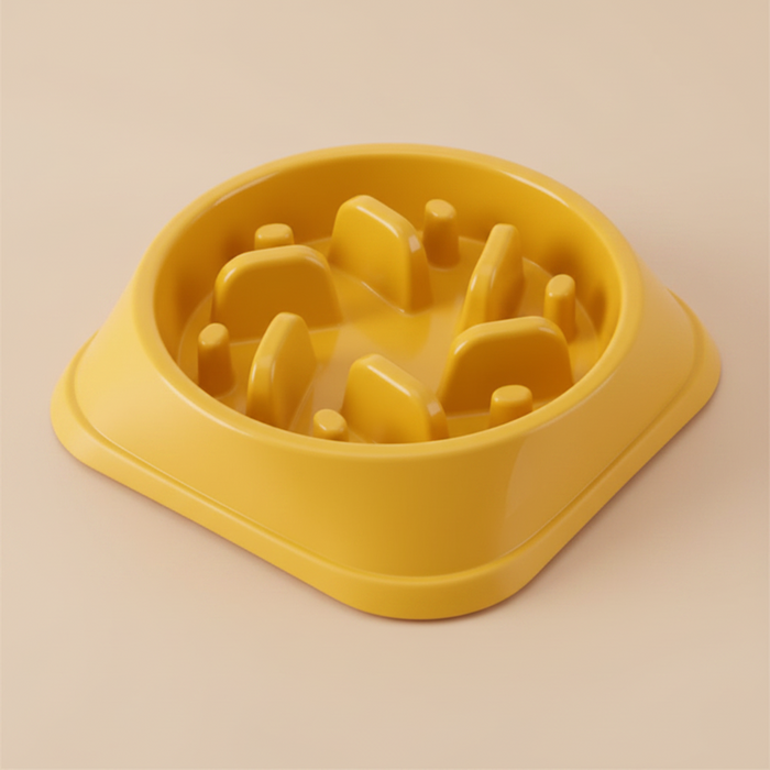 Gamelle anti-glouton pour chien et chat