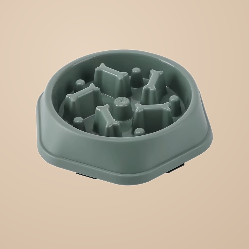 Gamelle anti-glouton pour chien et chat